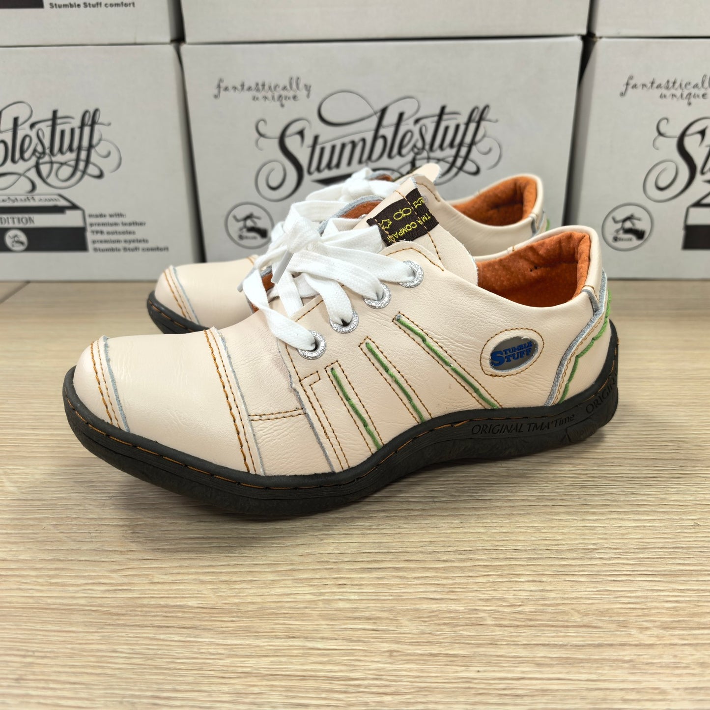 Sable Steppers - Hand-Stitched Wide Fit Footwear for Women