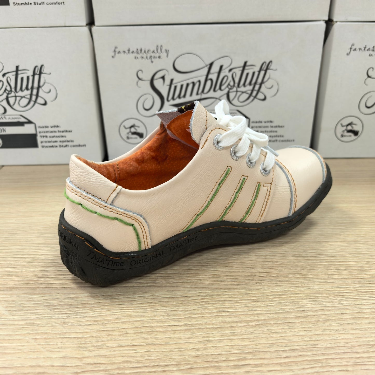 Sable Steppers - Hand-Stitched Wide Fit Footwear for Women