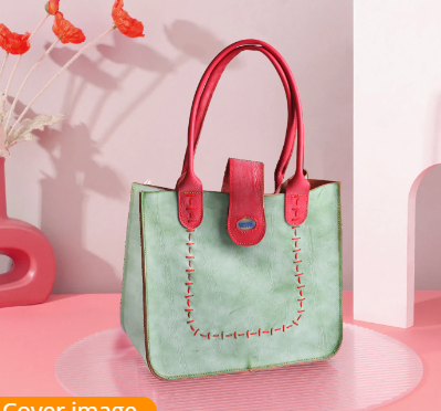 Plum Poise Tote | Olive Opulence Tote | Blue Bliss Tote