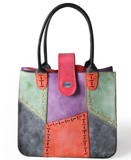 Plum Poise Tote | Olive Opulence Tote | Blue Bliss Tote