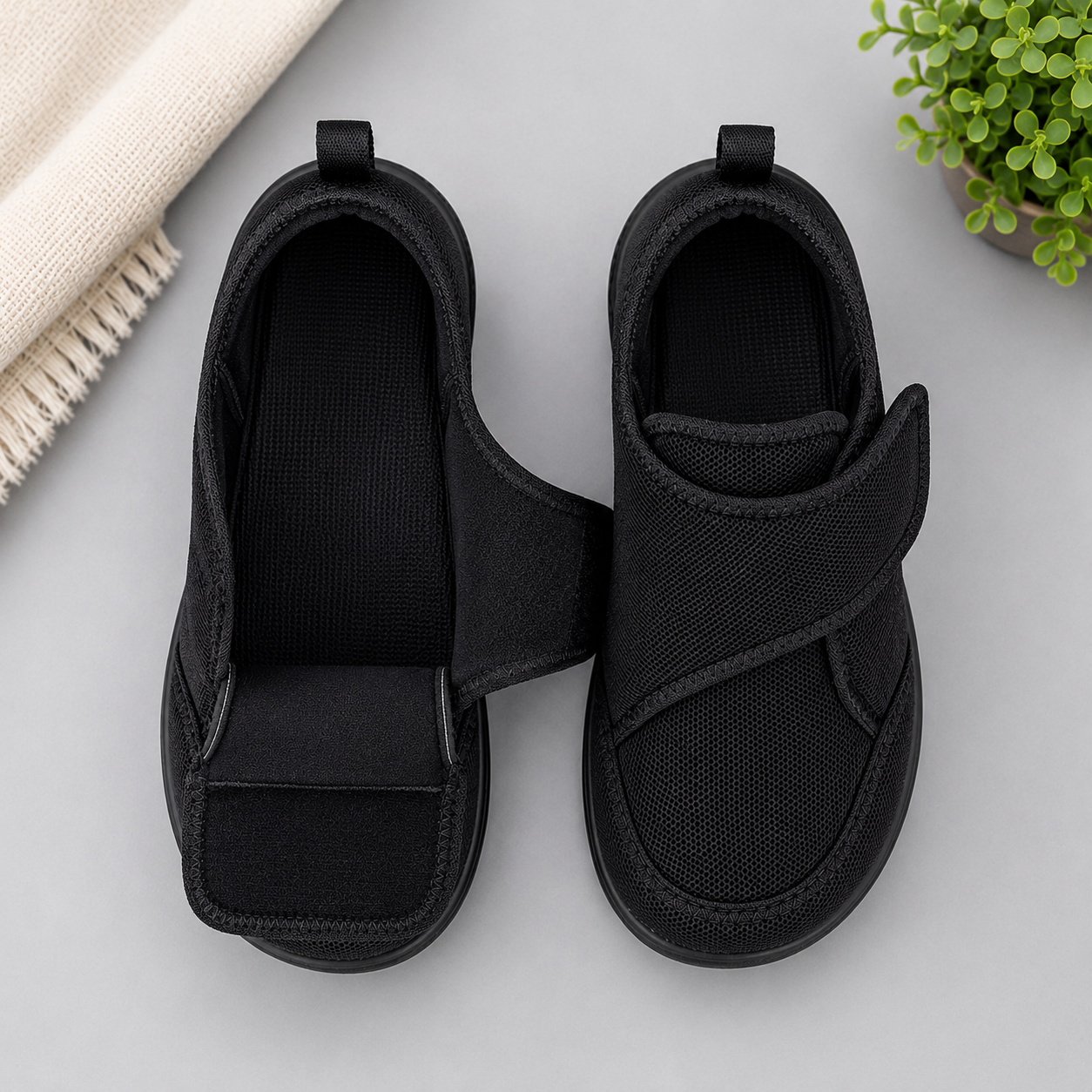 Groovy Glides™ Simple Slide-Ins | Wide Fit - Wide Toe Easy Access Shoes