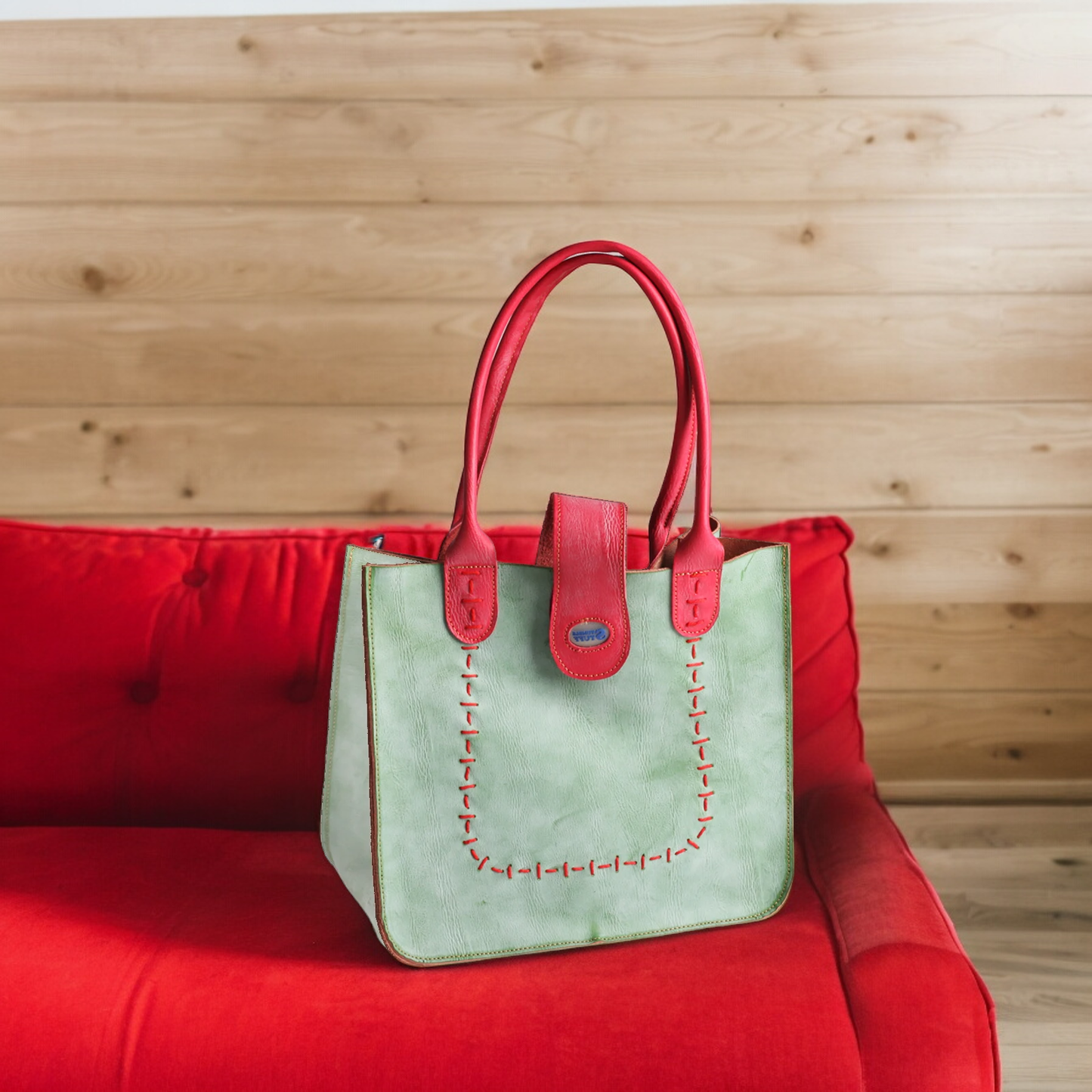 Plum Poise Tote | Olive Opulence Tote | Blue Bliss Tote