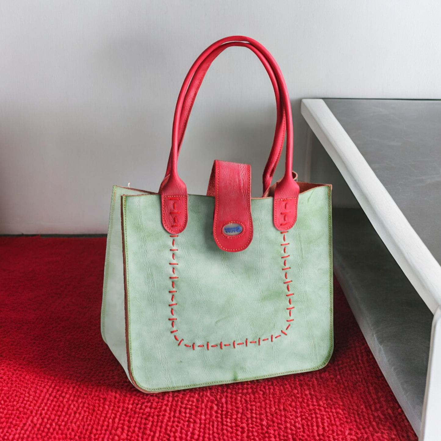 Plum Poise Tote | Olive Opulence Tote | Blue Bliss Tote