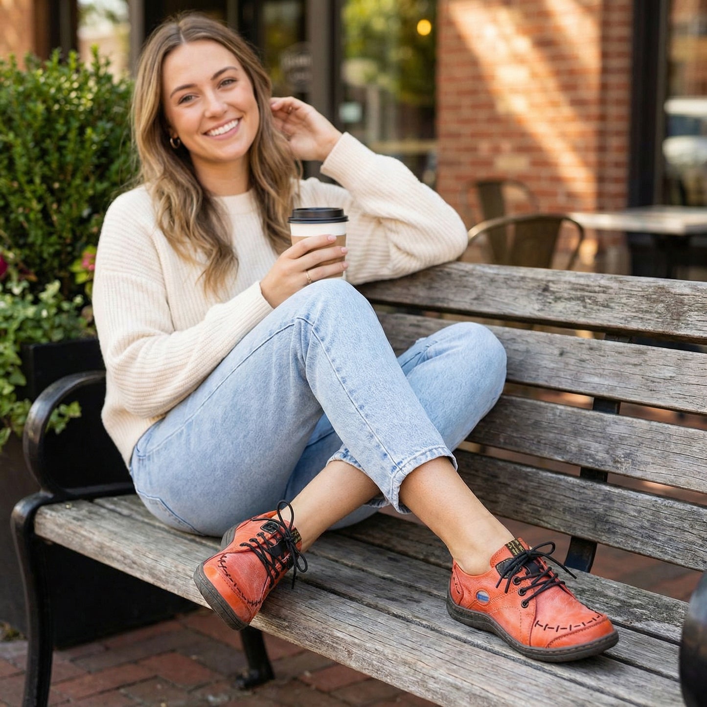 Tangerine Trotters – A Splash of Sunshine for Your Steps! 🍊✨